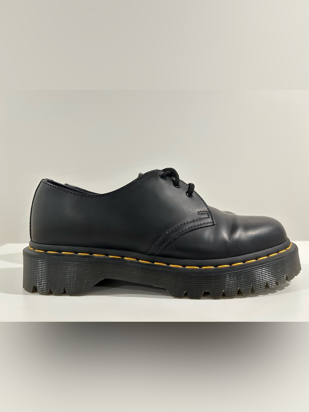 Dr Martens 1461 Bex Oxford Shoes Black Leather US Women’s 8 Men’s 7